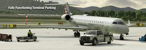 KAVL RWY+TXWY Fixes, Apron Enhancements, Night Lighting (Asheville, NC, USA) [SU11] thumbnail 3