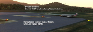 KAVL RWY+TXWY Fixes, Apron Enhancements, Night Lighting (Asheville, NC, USA) [SU11] thumbnail 4