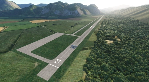 Khe Gat Airfield - Vietnam