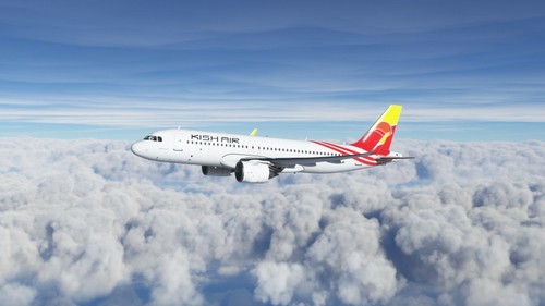 Kish Air FBW A32NX - 8K
