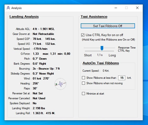 Landing Analysis