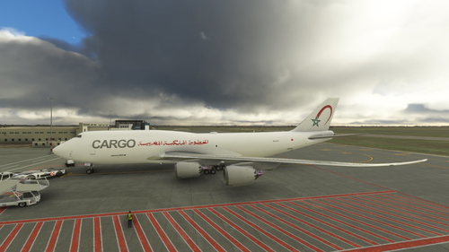 Salty B747 8i Royal air maroc Cargo