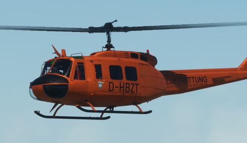 [Deprecated: AirlandFS version] Livery Bell UH-1H Christoph 12