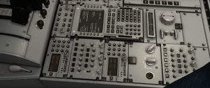 Livery Boeing B747-8 Cockpit fictional light grey-blue thumbnail 8