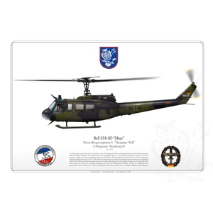 Bell UH-1 Bundeswehr 71+90 "Hungriger Wolf" (only for Taog freeware Huey from 2022) thumbnail 5