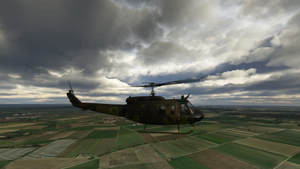 Bell UH-1 Bundeswehr 71+90 "Hungriger Wolf" (only for Taog freeware Huey from 2022) thumbnail 12