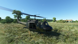 Bell UH-1 Bundeswehr 71+90 "Hungriger Wolf" (only for Taog freeware Huey from 2022) thumbnail 1