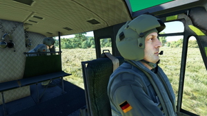 Bell UH-1 Bundeswehr 71+90 "Hungriger Wolf" (only for Taog freeware Huey from 2022) thumbnail 4