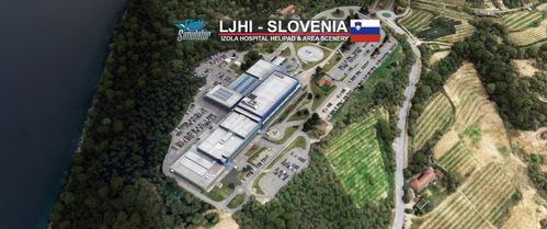 LJHI - Helipad Izola Hospital & Scenery, Slovenia