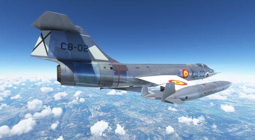 Lockheed F-104G Spanish Air Force 104-02