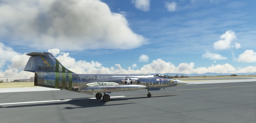 Lockheed F-104G USAF FG-922