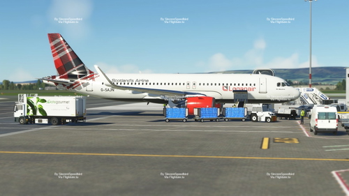 Loganair | Asobo A320neo  [Fictional] [Custom Tartan Tail]