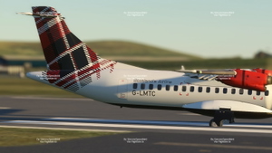 Loganair | ATR 72-600  [Custom Tartan Tail] thumbnail 4