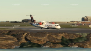 Loganair | ATR 72-600  [Custom Tartan Tail] thumbnail 2