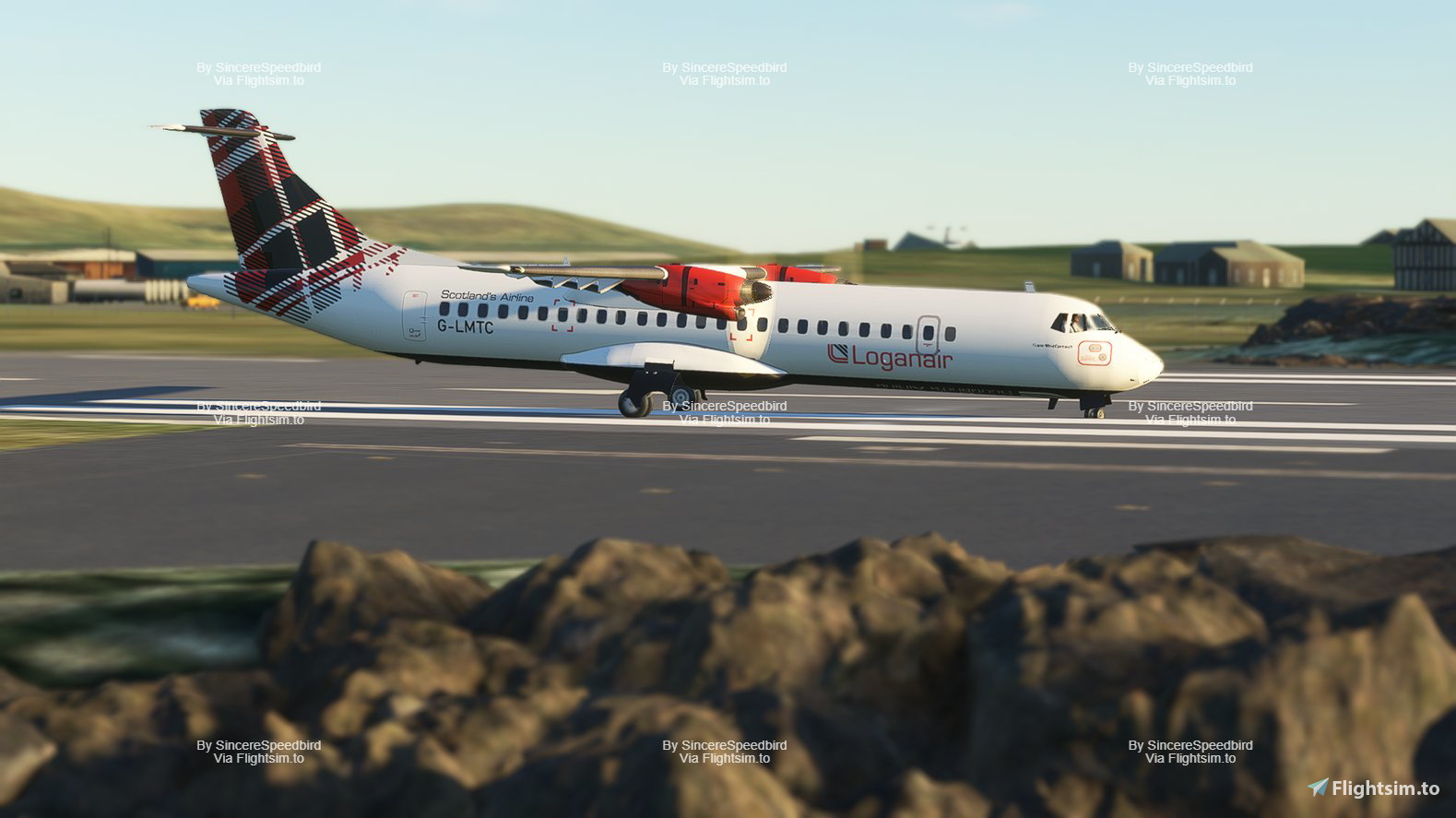 Loganair | ATR 72-600  [Custom Tartan Tail] - Image 1
