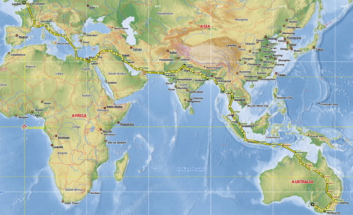 London to Australia Historic 1919 Flight
