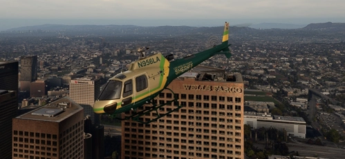 Los Angeles County Sheriff | N956LA | RotorSimPilot H125 | 8K Resolution