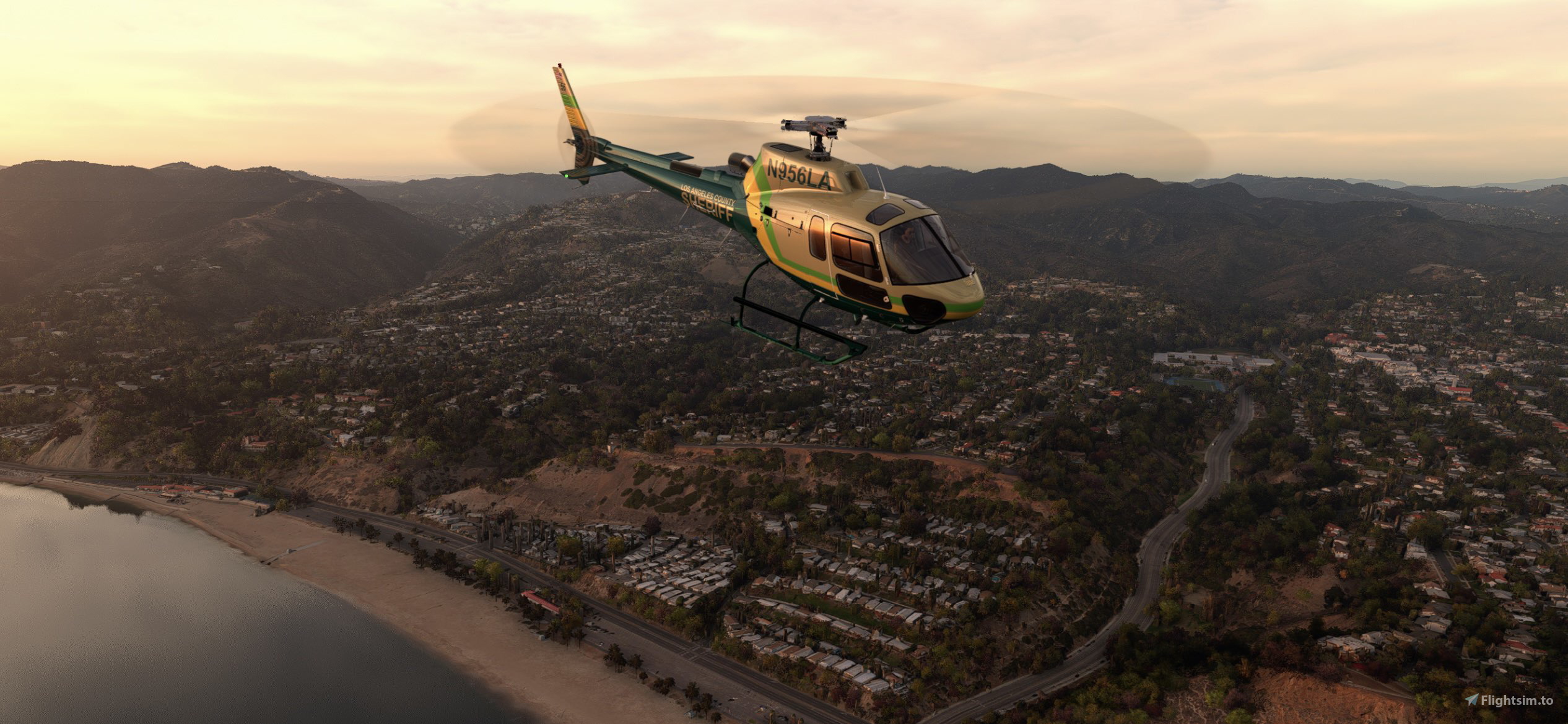 Los Angeles County Sheriff | N956LA | RotorSimPilot H125