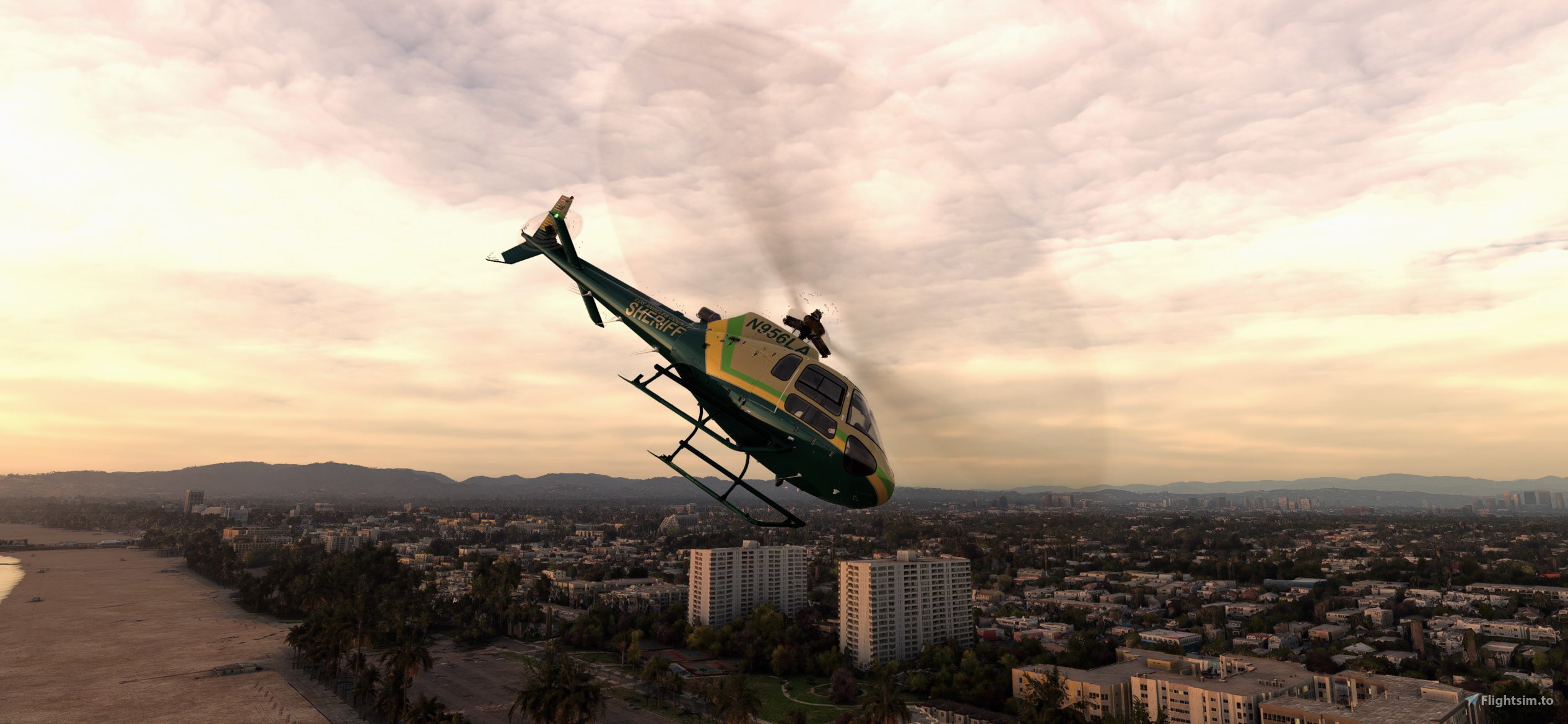 Los Angeles County Sheriff | N956LA | RotorSimPilot H125