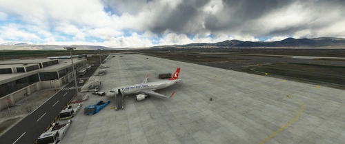 LTCE Erzurum Airport Scenery Enhancement
