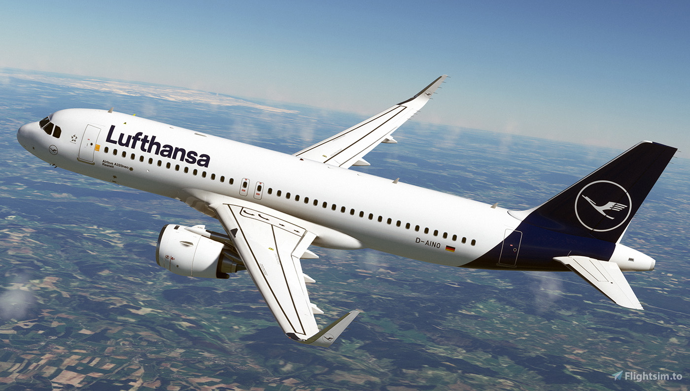 A32NX] Lufthansa Airbus A320 neo D-AINO 