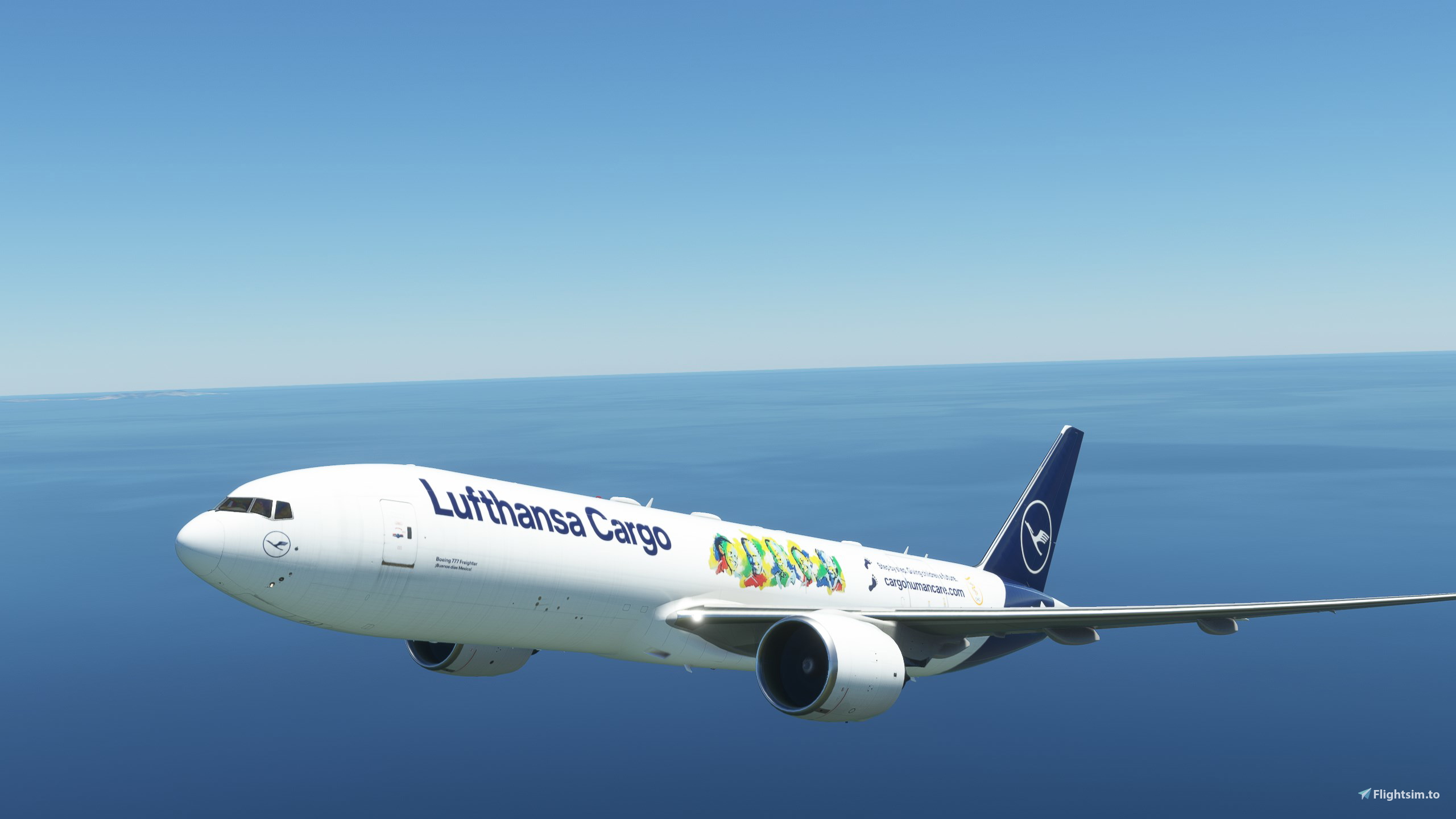 Lufthansa Cargo D-ALFI Cargo Human Care - Image 1