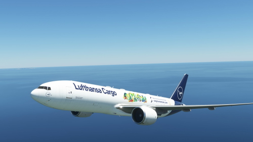 Lufthansa Cargo D-ALFI Cargo Human Care