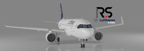 Lufthansa D-AINZ FBW A32NX [8k] v2.0