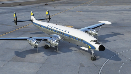Lufthansa L1049 Super Constellation 