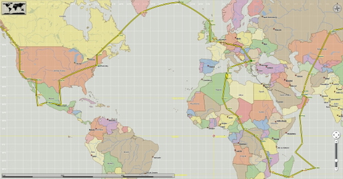 Mack Rutherford MackSolo World Tour Flight Plans 
