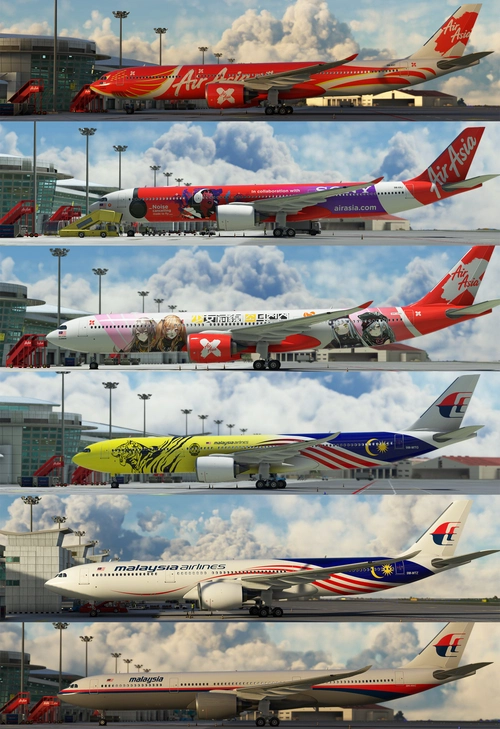 Malaysia Airlines & AirAsia