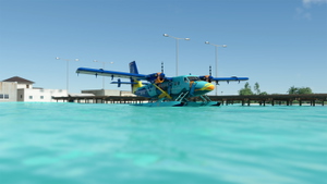 Trans Maldivian Airways DH6 300 Floats Pax Twin Otter 8K. Four Seasons [8Q-TAK]. Requested. thumbnail 1