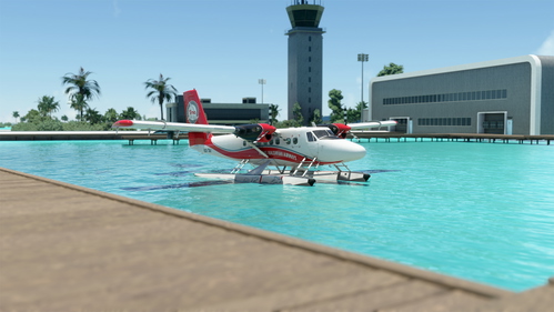 Trans Maldivian Airways DH6 300 Floats Pax Twin Otter 8K. Red/White [8Q-TAI]. Requested.