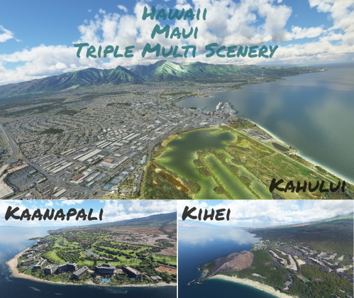 Maui - Triple Multi Scenery