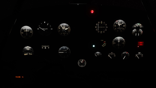 Microsoft/Carenado Beechcraft D17 Staggerwing - Clean Glass and Brighter Instrument Lighting