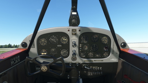 Microsoft/Carenado Beechcraft D17 Staggerwing - Grey Panel
