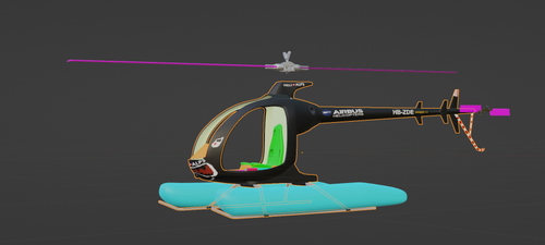 Mosquito XE Helicopter HBZDE Heli Alpes