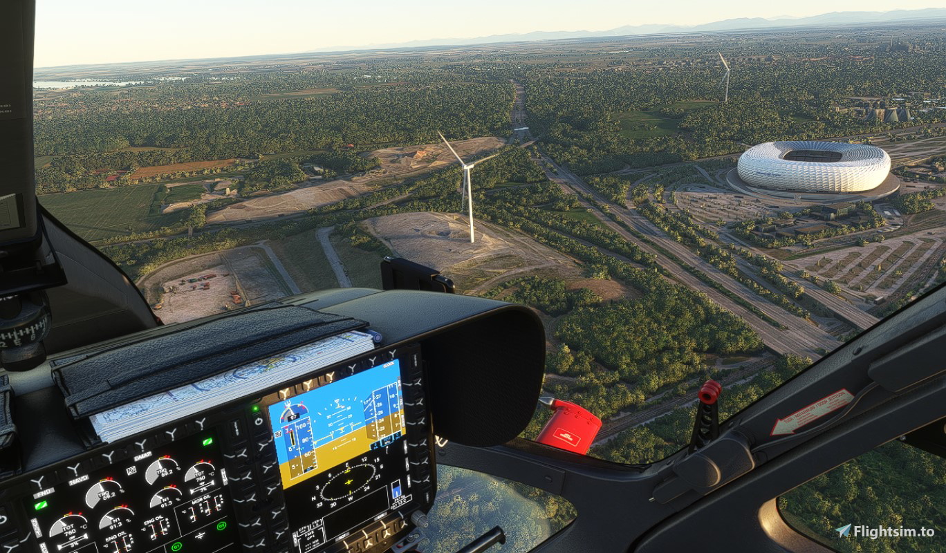 Munich North Windturbines Scenery - Image 1