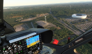 Munich North Windturbines Scenery thumbnail 1