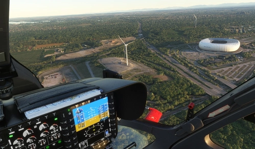 Munich North Windturbines Scenery