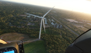 Munich North Windturbines Scenery thumbnail 3