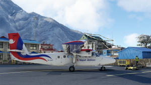 Nepal Airlines DH6 300 Wheels Pax Twin Otter 8K thumbnail 2