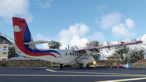 Nepal Airlines DH6 300 Wheels Pax Twin Otter 8K thumbnail 3