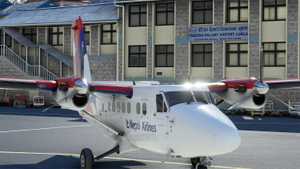 Nepal Airlines DH6 300 Wheels Pax Twin Otter 8K thumbnail 4