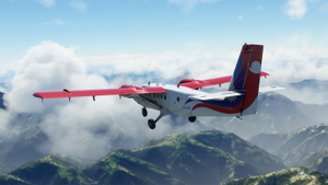 Nepal Airlines DH6 300 Wheels Pax Twin Otter 8K thumbnail 6