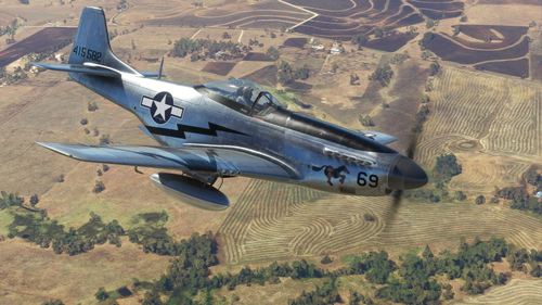 North American P-51D Mustang 10th AF 2nd Air Commando Group. 415582