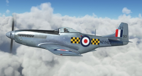 North American P-51D Mustang RNZAF NO.42 SQN NZ2423 (New Zealand)