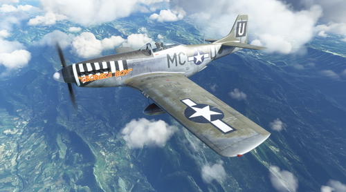 North American P-51D USAAF 20th FG MC-U "Georgia Boy"