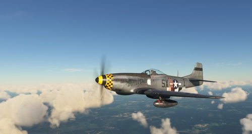 North American P-51D USAAF 353rd FG SX-I "Dallas Doll"
