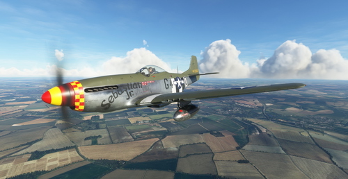 North American P-51D USAAF 357th FG G4-O "Sebastian Jr"